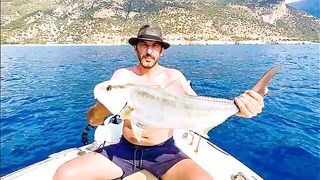 Вываживание и две рыбы на чартере у Фетхие