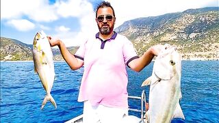 Вываживание и две рыбы на чартере у Фетхие
