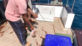 Спиннинг и рыба на лодке у Патонга