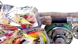 Рыба на борту после нахлыста у Праслина