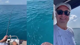 Пеламида с троллинга у Геленджика