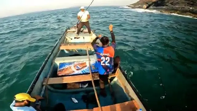 Несколько рыб уже в лодке у Grand Island