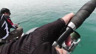 Тревалли уже на палубе после выхода из Абу-Даби