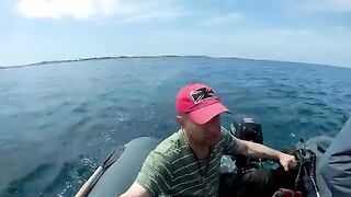 Ставридка и смарида с лодки у Севастополя