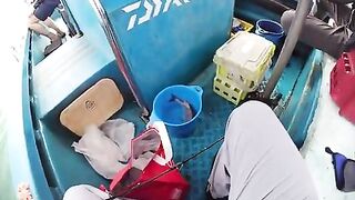 После выхода из Макао рыба уже в синем ведре