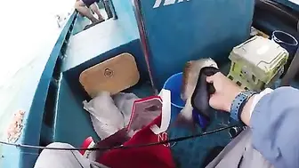 После выхода из Макао рыба уже в синем ведре