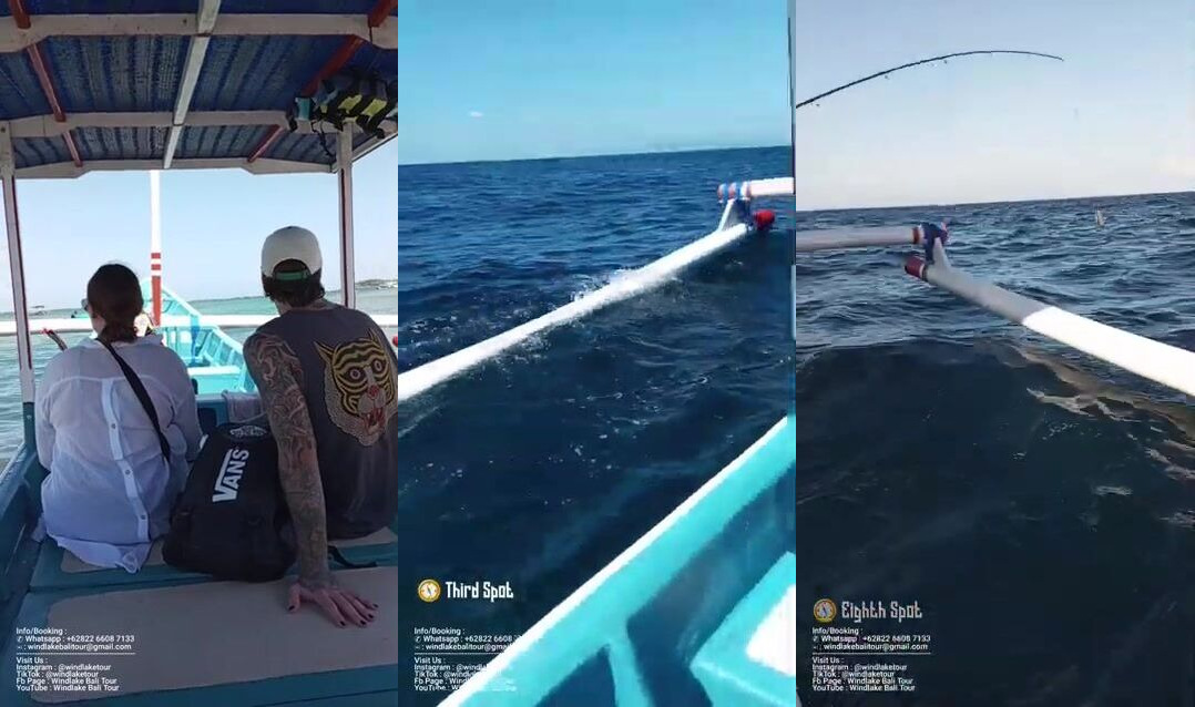Zeddy вышел на рыбалку с Windlake Bali Tour