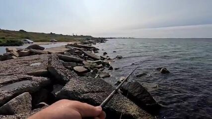Бычок-хрусталик на спиннинг под Бердянском: три десятка за выход