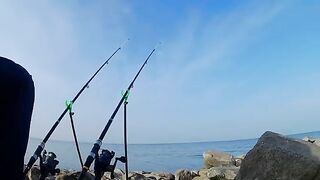 Морпорт Ейска, рассвет над камышом и первая тарань конца сентября