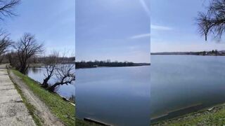 Вода вернулась под Луганск: обмелевшее водохранилище снова полное