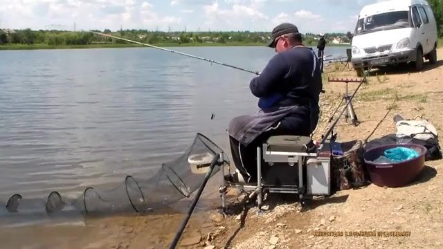 Фидер на Донецком море: разматываем леща и подлещика с берега
