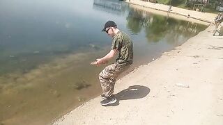 Успенское водохранилище, дамба и один турнирный день со спиннингом в руках