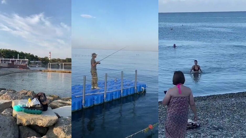 Из Архипо-Осиповки за полчаса в Геленджик: сарган и спор рыбаков с купальщиками