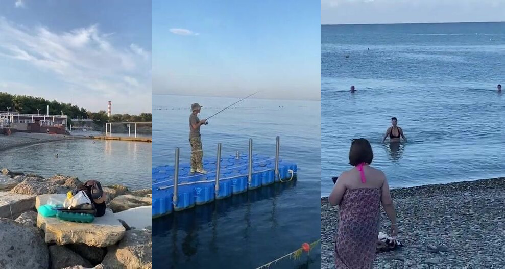 Из Архипо-Осиповки за полчаса в Геленджик: сарган и спор рыбаков с купальщиками