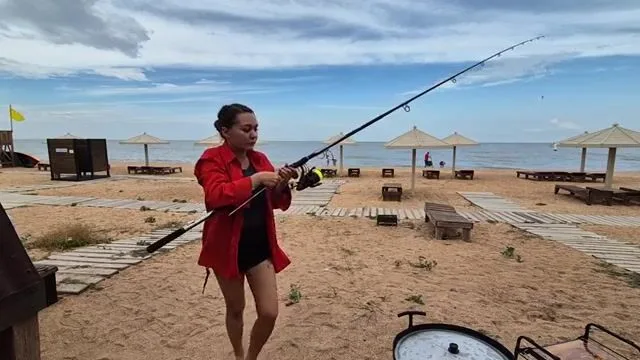 Бери морского червя и ступай на голубицкий пляж Кемпинка