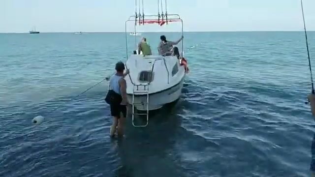 Первый раз в море под Лазаревским - инструктор поставил ритм, и пошла ставрида