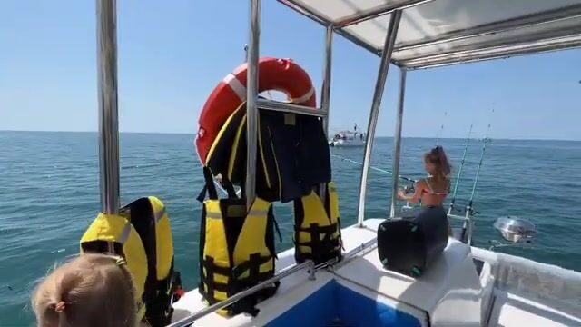 Ставрида, дельфины и морской дракон на сковороде - рейс из Кудепсты под Адлером