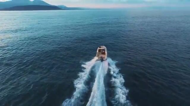 Адлерская яхта под вечер - дельфины, закат и ни одной удочки на борту