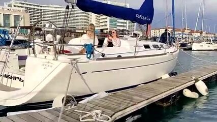 Восемь человек, один Dufour 40, рыбалка и прогулка в Адлере