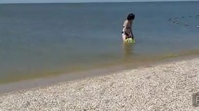 Тент от солнца, штиль на воде и бычок под конец - рыбалка с палаткой на Должанке