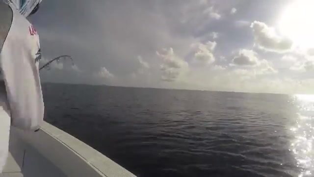 Поппинг по гигантскому каранксу на атолле Адду