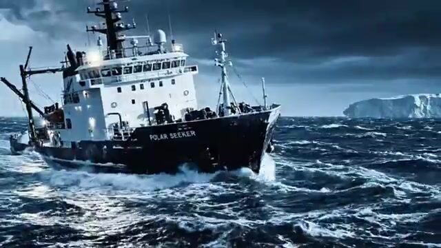 Держись крепче - палтус берёт на самой кромке Северного Ледовитого