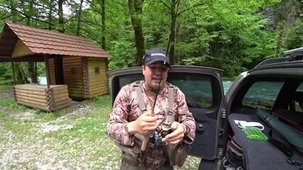 Пейзажи Абхазии крадут внимание у улова, а барабулька всё равно клюёт
