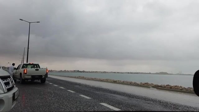 Волнолом Аль-Вакры (Катар): групер днём, кальмар после заката