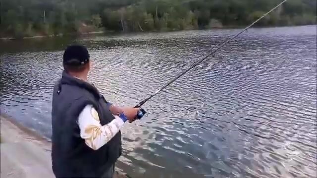 Корми точку заранее, и карп на озере Бам под Алуштой возьмёт