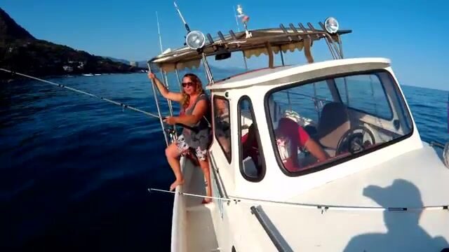 Почему лодка ушла с первой точки в Алуште?