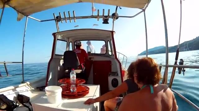 Почему лодка ушла с первой точки в Алуште?