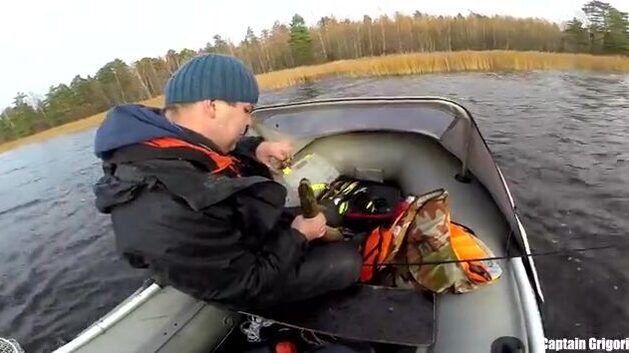 Сколько щук выдержат шхеры Балтийского моря в один хмурый день?