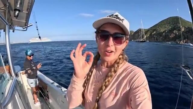 Три вида на крючке за один выход: петух, дорадо и марлин в водах Кабо-Сан-Лукаса