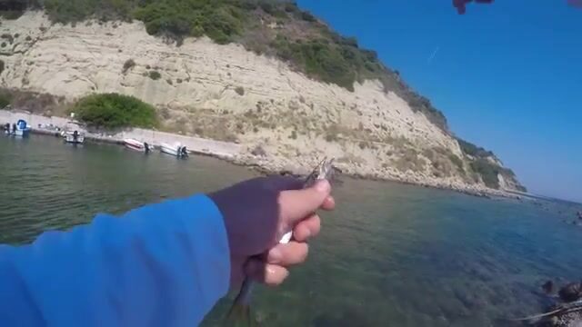 «Десять барракуд за час»: скалистый берег на юге Корфу