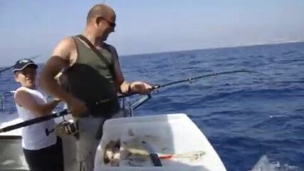 Три часа в кресле - угорь и красный окунь у Фуэнхиролы (Коста-дель-Соль)