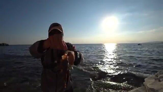Четыре вида рыбы за час на пирсе Дивноморского