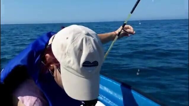 На что клюёт с мола в Евпатории: ставрида, ёрш и один неожиданный карась