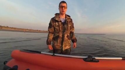 У мыса Малинник под Беломорском джиг поднимает донную треску