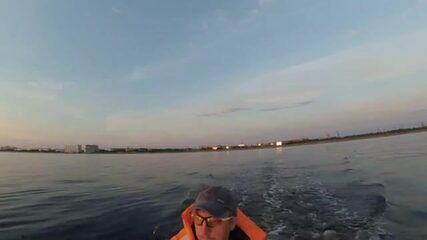 У мыса Малинник под Беломорском джиг поднимает донную треску