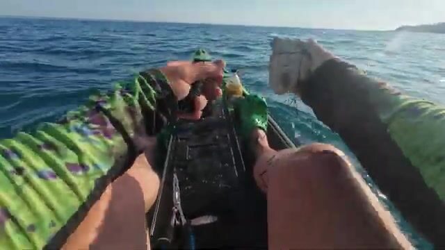 Скалы под Форосом, июльский штиль и первая барабулька
