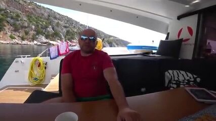 Чёрное ризотто в ресторане и рыба на блесну прямо с борта у Хвара