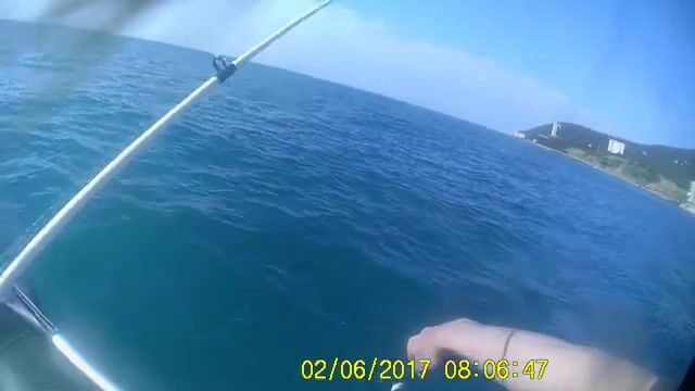 Ставрида шла вяло, а потом на крючке оказался ядовитый дракон - рыбалка с лодки у Гурзуфа