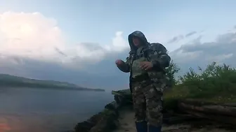 Кандалакшский залив: отлив, черви, треска
