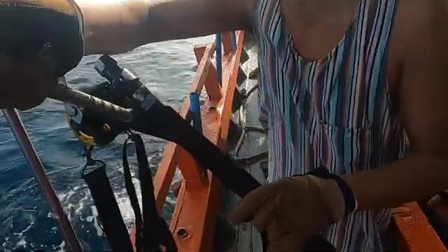 «Ещё тянет!»: в Мьянме на крючке жёлтопёрый тунец