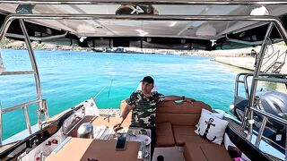 Одиночная стоянка и рыбалка у Бозджаады
