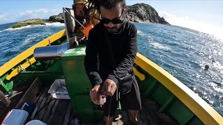 Флорианополис: морская рыбалка у острова Молекес-ду-Сул