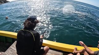 Флорианополис: морская рыбалка у острова Молекес-ду-Сул