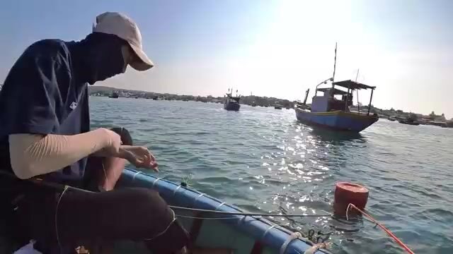 Ловля на водоросли в Муйне