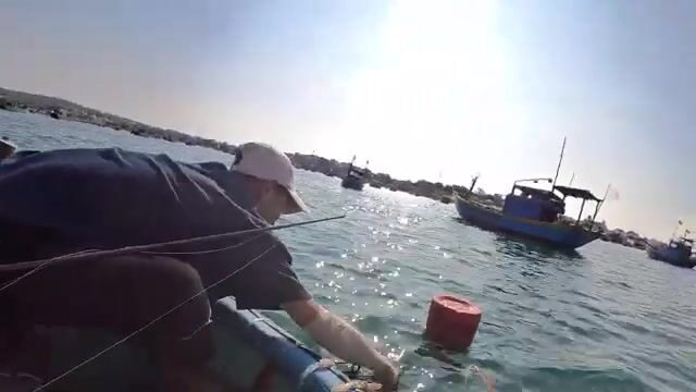 Ловля на водоросли в Муйне