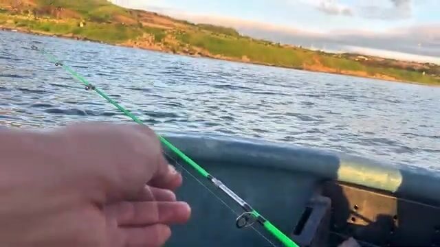 Рыбалка с круглой лодки в районе Хон Ром в Муйне